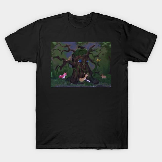 Guardian of the Woods T-Shirt by kenmo